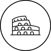 colosseum vector icoon