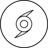 orkaan vector icoon