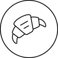 croissant vector pictogram