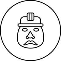 olmec vector icoon