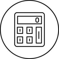 rekenmachine vector pictogram