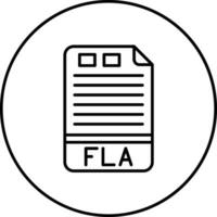 fla vector icoon