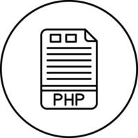 php vector icoon