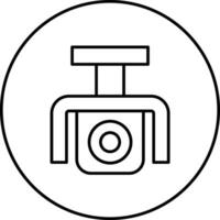 veiligheid camera vector icoon