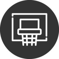 basketbal creatief icoon ontwerp vector