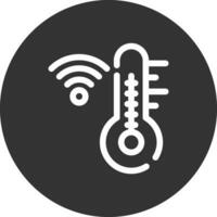 thermostaat creatief icoon ontwerp vector