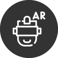 ar helm creatief icoon ontwerp vector