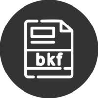 bkf creatief icoon ontwerp vector