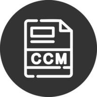 ccm creatief icoon ontwerp vector
