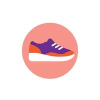 hardloopschoen icoon, trainers, sneakers, vector