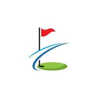 golf logo vector pictogram stock illustratie