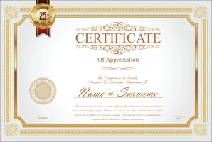 Certificaat vector