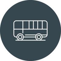 Vector bus pictogram