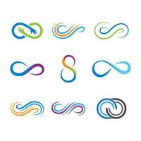 Infinity logo-afbeeldingen vector