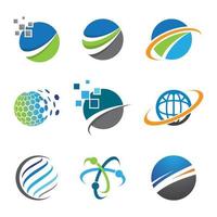 globe logo afbeeldingen vector