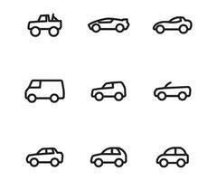 auto logo reeks bundel verzameling vector