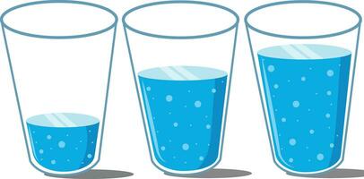 vector water bril illustratie