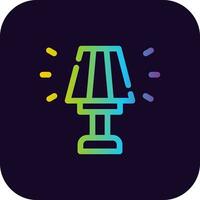 lamp creatief icoon ontwerp vector