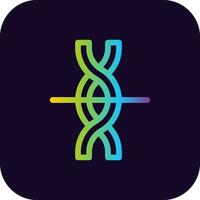 dna creatief icoon ontwerp vector