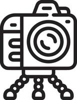 camera fotografie icoon symbool beeld vector. illustratie van multimedia fotografisch lens grapich ontwerp afbeeldingen vector