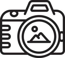 camera fotografie icoon symbool beeld vector. illustratie van multimedia fotografisch lens grapich ontwerp afbeeldingen vector