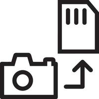 camera fotografie icoon symbool vector afbeelding. illustratie van multimedia fotografisch lens grafisch ontwerp beeld