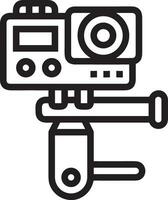 camera fotografie icoon symbool vector afbeelding. illustratie van multimedia fotografisch lens grafisch ontwerp beeld