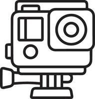 camera fotografie icoon symbool beeld vector. illustratie van multimedia fotografisch lens grafisch ontwerp beeld vector