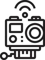 camera fotografie icoon symbool beeld vector. illustratie van multimedia fotografisch lens grapich ontwerp beeld vector