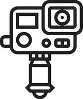 camera fotografie icoon symbool beeld vector. illustratie van multimedia fotografisch lens grapich ontwerp beeld vector