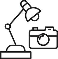 camera fotografie icoon symbool beeld vector. illustratie van multimedia fotografisch lens grapich ontwerp beeld vector