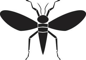 ingewikkeld insect profiel vector strak stok insect symboliek