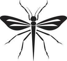 stok insect glyph ontwerp vector kever insigne