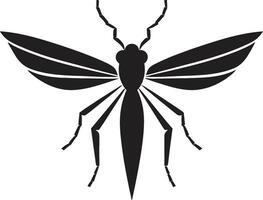 grillig insect illustratie minimalistische stok insect symbool vector