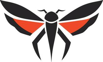 vector insect krijger embleem roofdier van de woestijn logo