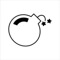 explosief icoon symbool teken vector