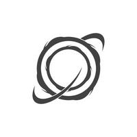 cirkel ring kolken abstract logo vector