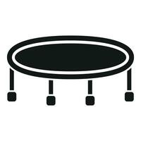 evacuatie trampoline icoon gemakkelijk vector. glijbaan Gevaar vector