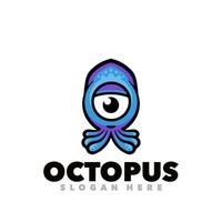 Octopus grappig tekenfilm vector