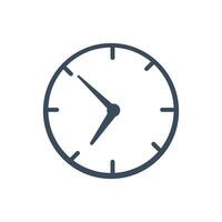 klok met wijzerplaat. timer van zakelijke deadline en werken tijd met snelheid van werk voltooiing en bedrijf vector doel