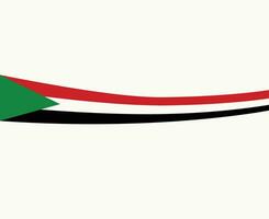 Palestina lint vlag embleem midden- oosten- land icoon vector illustratie abstract ontwerp element