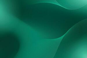 groen abstract achtergrond met golvend lijnen vector