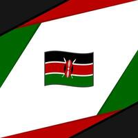 Kenia vlag abstract achtergrond ontwerp sjabloon. Kenia onafhankelijkheid dag banier sociaal media na. Kenia vector