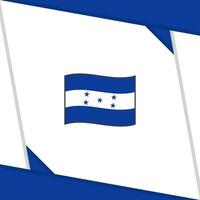 Honduras vlag abstract achtergrond ontwerp sjabloon. Honduras onafhankelijkheid dag banier sociaal media na. onafhankelijkheid dag vector