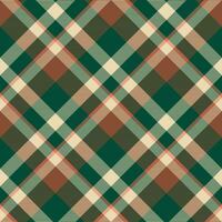 Schotse ruit Schotland naadloos plaid patroon vector. retro achtergrond kleding stof. wijnoogst controleren kleur plein meetkundig structuur voor textiel afdrukken, omhulsel papier, geschenk kaart, behang ontwerp. vector