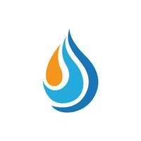 waterdruppel logo sjabloon vector