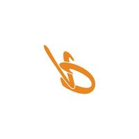 brief vb beweging gemakkelijk logo vector