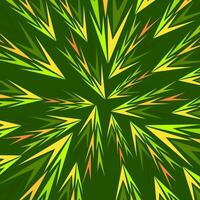 abstract groen en geel sterren Aan een donker groen achtergrond. vector