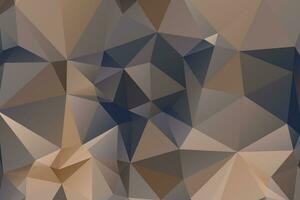 abstract grijs achtergrond, laag poly getextureerde driehoek vormen in willekeurig patroon, modieus lowpoly achtergrond. vector