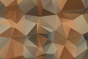 abstract grijs achtergrond, laag poly getextureerde driehoek vormen in willekeurig patroon, modieus lowpoly achtergrond. vector